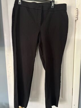 Talbots Black Cropped Ankle Pants